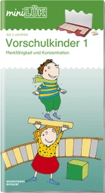mini LÜK Wahrnehmung und Konzentration Vorschulkinder 1