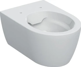 Geberit iCon Wand-WC Tiefspüler, geschlossene Form, Rimfree weiß/KeraTect