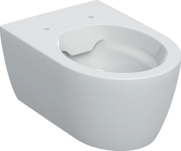 Geberit iCon Wand-WC Tiefspüler, geschlossene Form, Rimfree weiß/KeraTect