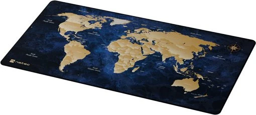 Natec World Deep Blue Mauspad, 800x400mm, violett