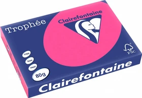 Clairefontaine Trophée Universalpapier matt neonrosa, A3, 80g/m², 500 Blatt