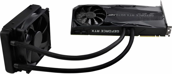 EVGA GeForce RTX 2070 SUPER XC Hybrid Gaming, 8GB GDDR6, HDMI, USB-C, 3x DP
