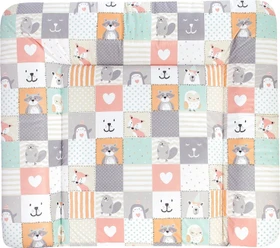 Julius Zöllner Softy Wickelauflage Kleine Eulen blau