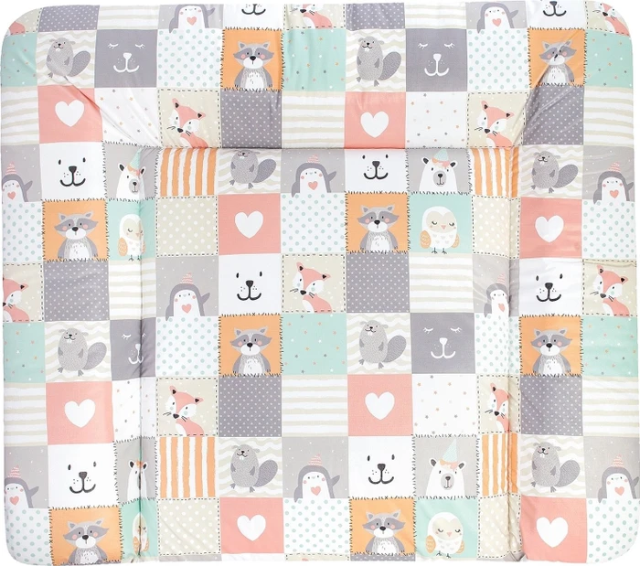 Julius Zöllner Softy Wickelauflage Kleine Eulen blau