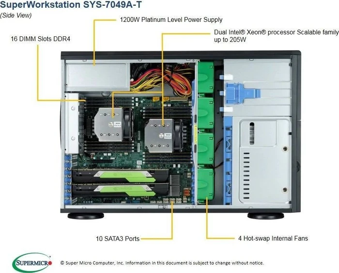 Supermicro SuperWorkstation 7049A-T
