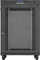 Lanberg 19" Rackschrank 22HE, LCD, freistehend, Flat Pack, V2, Gitternetztür, IP20, RAL 9004, 800mm tief Vorschaubild