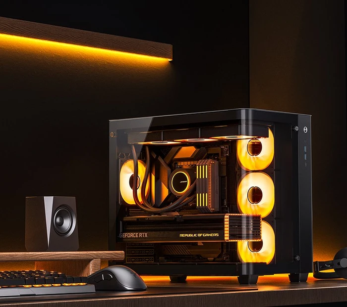 Jonsbo TK-3 Black, Glasfenster