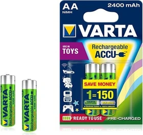 Varta Ready2Use Toys Accu Mignon AA NiMH 2400mAh, 2er-Pack