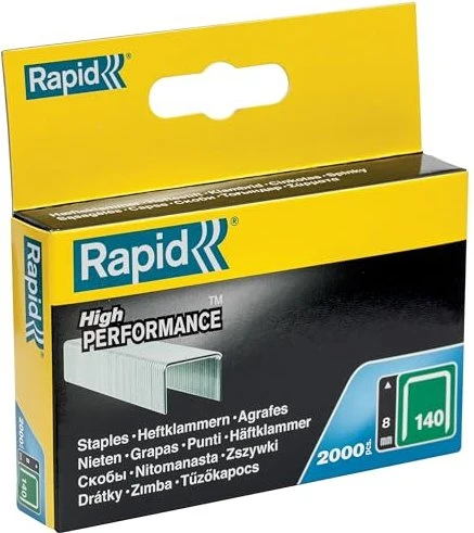 Rapid Typ 140 Tacker-Klammern, 8mm, 2000 Stück