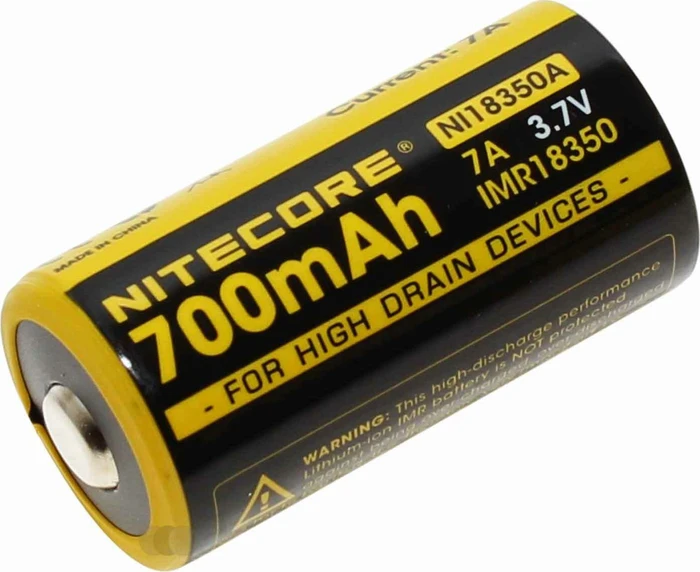 Nitecore NI18350A Li-Ion 18350 700mAh