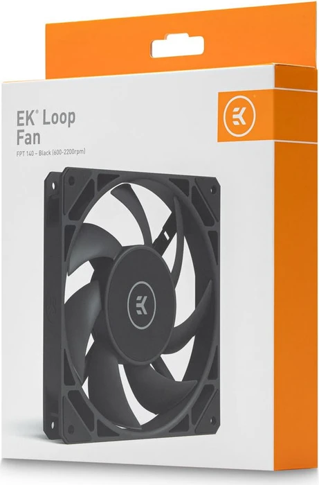 EK Water Blocks EK-Loop Fan FPT 140, Black, 600-2000rpm, 140mm