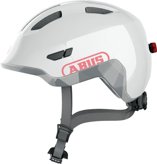 ABUS Smiley 3.0 ACE LED Kinderhelm shiny white