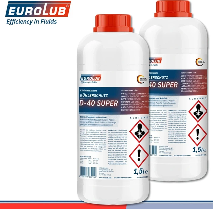 Eurolub Kühlerschutz D-40 super 1.5l