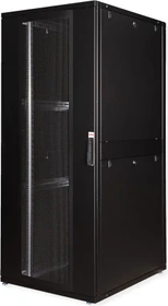 Roline / Secomp Pro Serie 19" Serverschrank 42HE, montiert, Gitternetztür, IP20, RAL 9005, 1000mm tief