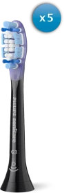 Philips HX9054/88 Sonicare G3 Premium Gum Care Ersatzbürste schwarz, 5 Stück