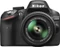 Nikon D3200 schwarz mit Objektiv AF-S DX 18-55mm 3.5-5.6 G II VR Vorschaubild