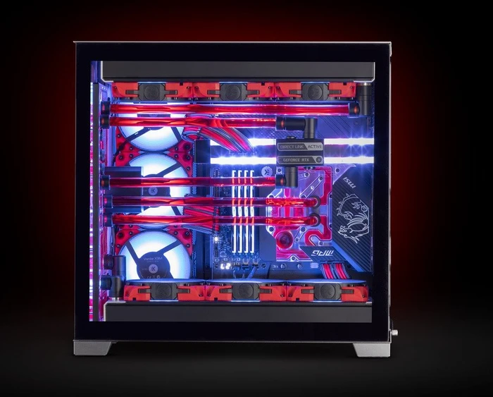 EK Water Blocks Quantum Line EK-Quantum Reflection² PC-O11D EVO D5 PWM D-RGB, Verteilerplatte mit Pumpe, Acryl