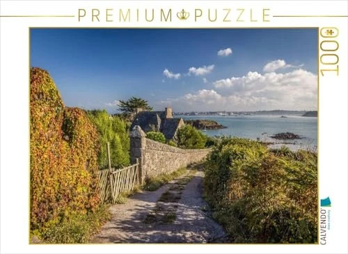 Calvendo Pfad zum Meer auf der Ile de Batz in der Bretagne, Frankreich