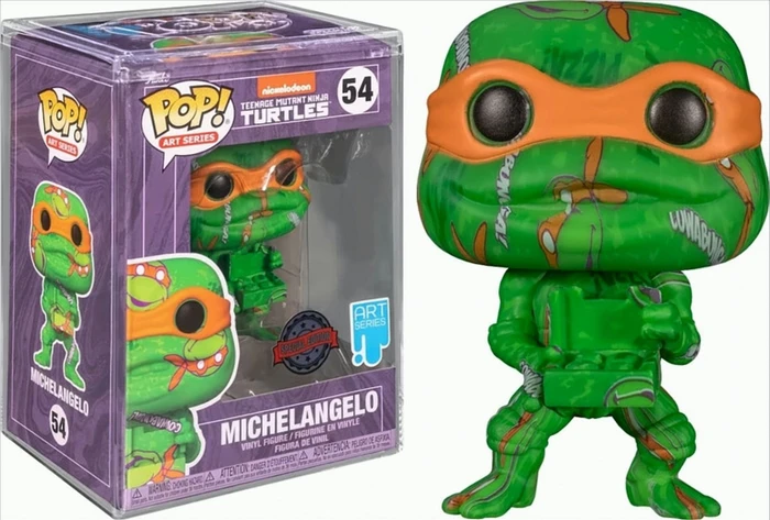FunKo Pop! Art Series - Teenage Mutant Ninja Turtles - Michelangelo