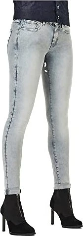 G-Star 3301 Mid Skinny Jeans sun faded grey (Damen)