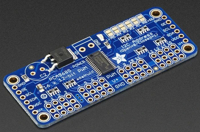 16-Kanal PCA9685 PWM/Servo Driver (verschiedene Hersteller)
