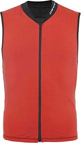 Dainese Auxagon Weste Rückenprotektor high risk red/stretch limo