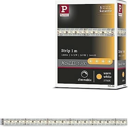 Paulmann MaxLED 1000 Strip LED-Streifen warmweiß unbeschichtet 1m