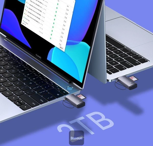 Baseus Lite Series Card Reader, USB-A 3.0 [Stecker]