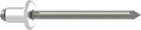 Gesipa A4 Edelstahl Flachrundkopf Blindniete 4.8x12mm, 500 Stück