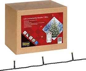 Idena Lichterkette LED 360x warmweiß