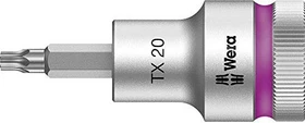 Wera 8767 C HF Zyklop Torx Steckschlüssel 1/2", T20x60mm