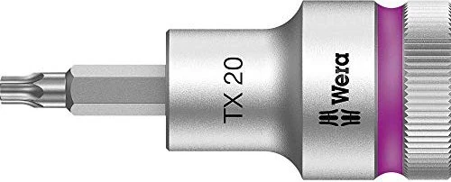 Wera 8767 C HF Zyklop Torx Steckschlüssel 1/2", T20x60mm