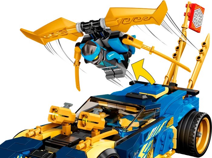LEGO Ninjago - Jays und Nyas Rennwagen EVO