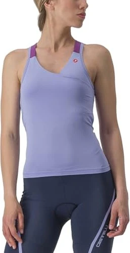 Castelli Solaris Top Trikot ärmellos violet mist/amethyst (Damen)
