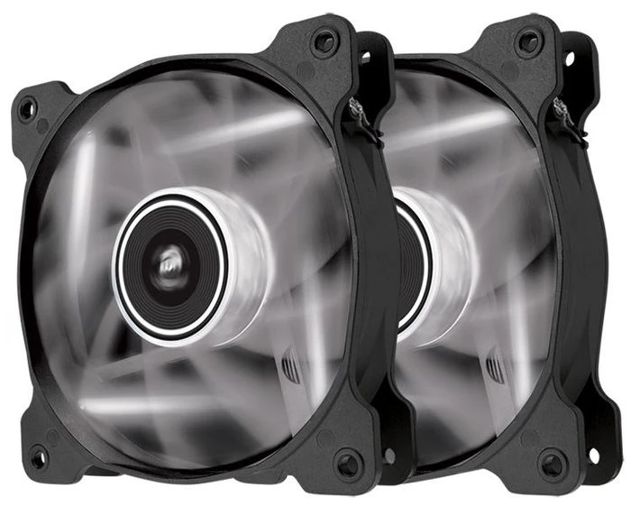 Corsair Air Series SP120 LED White High Static Pressure, 120mm, 2er-Pack
