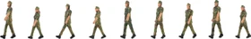 Faller Miniaturfiguren - Soldaten im Gleichschritt
