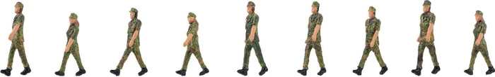 Faller Miniaturfiguren - Soldaten im Gleichschritt