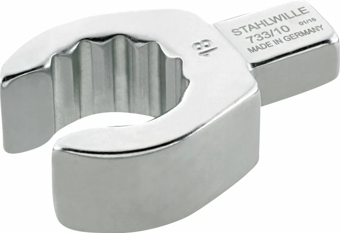 Stahlwille 733/10 OPEN-RING Einsteck-Ringschlüssel 9x12mm, 24mm