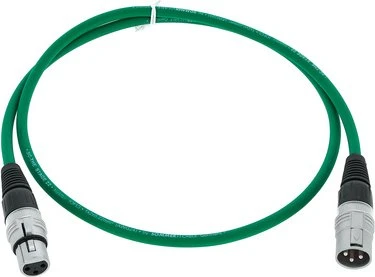 Sommer Cable Stage 22 Highflex SGHN grün 1.0m