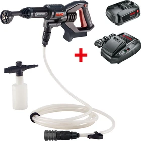 AL-KO Comfort PW 1850 Akku-Niederdruckreiniger inkl. Akku 2.5Ah (Bosch kompatibel)