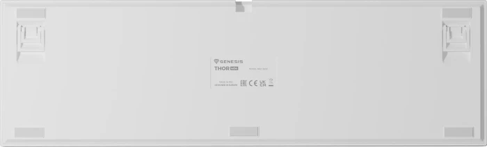 Genesis Thor 404, weiß, LEDs RGB, hot-swap, Gateron Pro YELLOW, USB, US