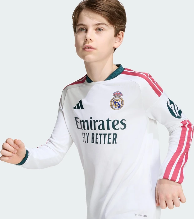 adidas Real Madrid 2026/2027 Heimtrikot langarm (Junior)