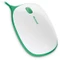 Microsoft Express Mouse grün/weiß, USB Vorschaubild