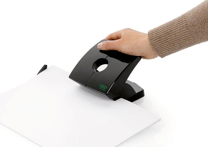 Novus B 230 re+new nachhaltiger Bürolocher, schwarz