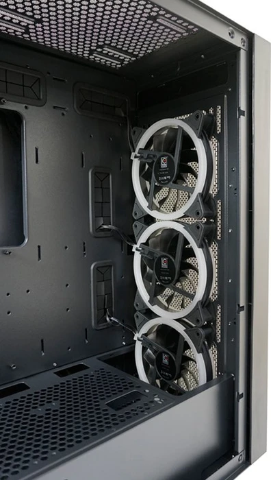 LC-Power Gaming 802B Black_Wanderer_X, schwarz, Glasfenster