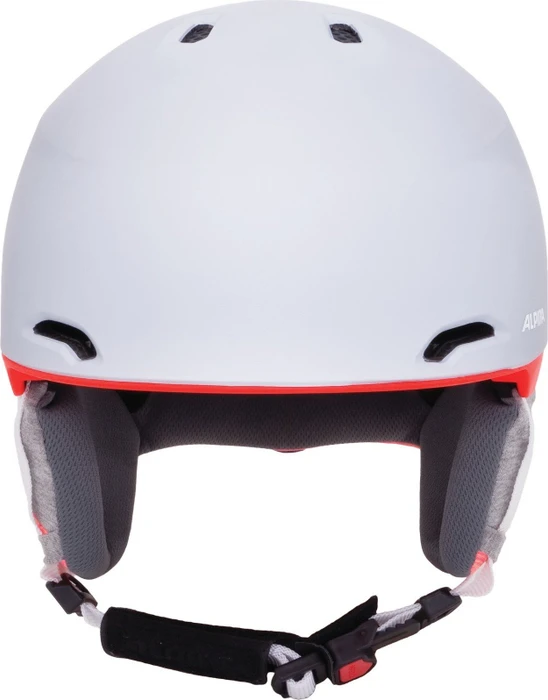 Alpina Maroi Helm silver/flamingo matt