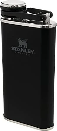 Stanley Classic Easy Fill Wide Mouth Flask Trinkflasche 230ml matte black pebble