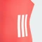 adidas 3-Streifen C-Back Badeanzug semi lucid red/white (Junior) Vorschaubild