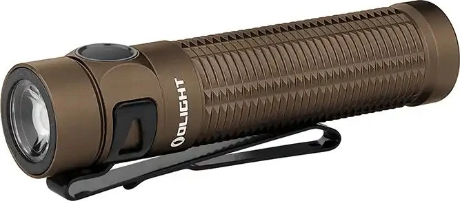OLight Baton 3 Pro Taschenlampe desert tan