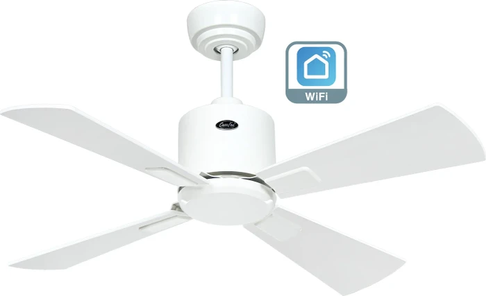 CasaFan Eco Neo III 92 WE-WE/LG WiFi Deckenventilator weiß/lichtgrau/weiß